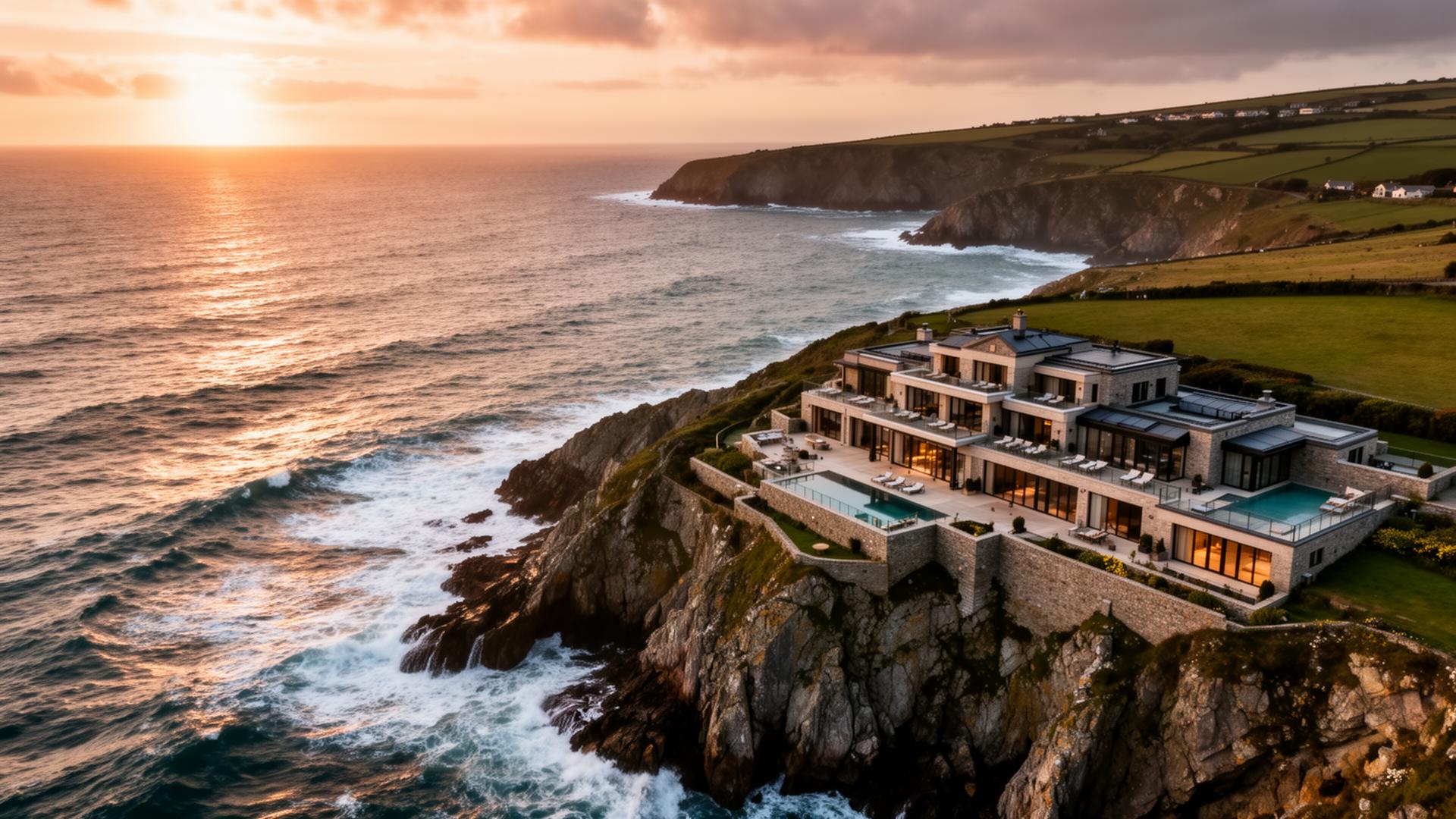 Coastal luxury hotel